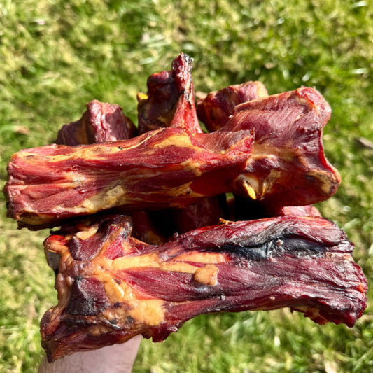 Freshly Smoked Lamb Neck Treats For Dogs